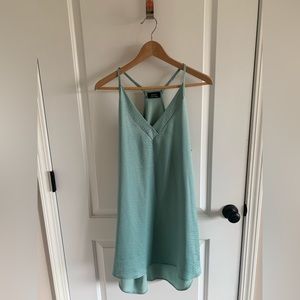 VICI / Sage Green Satin Mini Dress / XL / $25